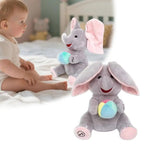 Peek-A-Boo-Elephant - Interactive Plush Toy