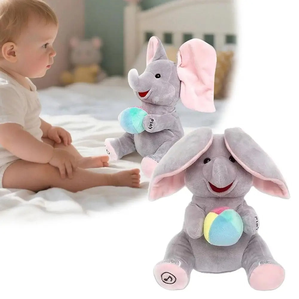 Peek-A-Boo-Elephant - Interactive Plush Toy