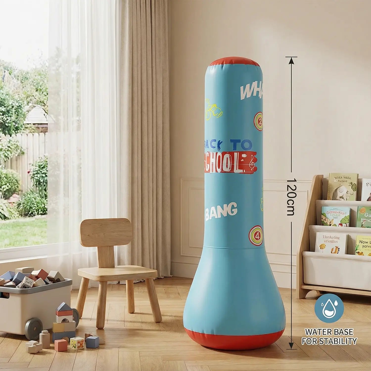 Inflatable Kids Punch Bag – Burn Energy, Build Confidence & Active Indoor Fun