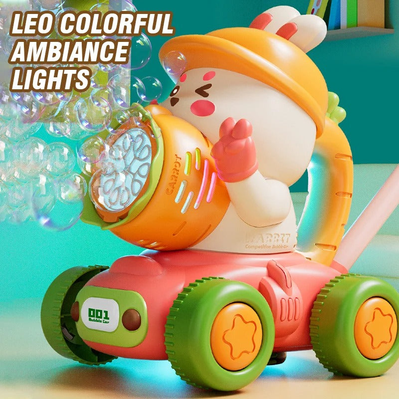 Light-Up Bubble Push Toy – Bubble Blowing Walker for Kids