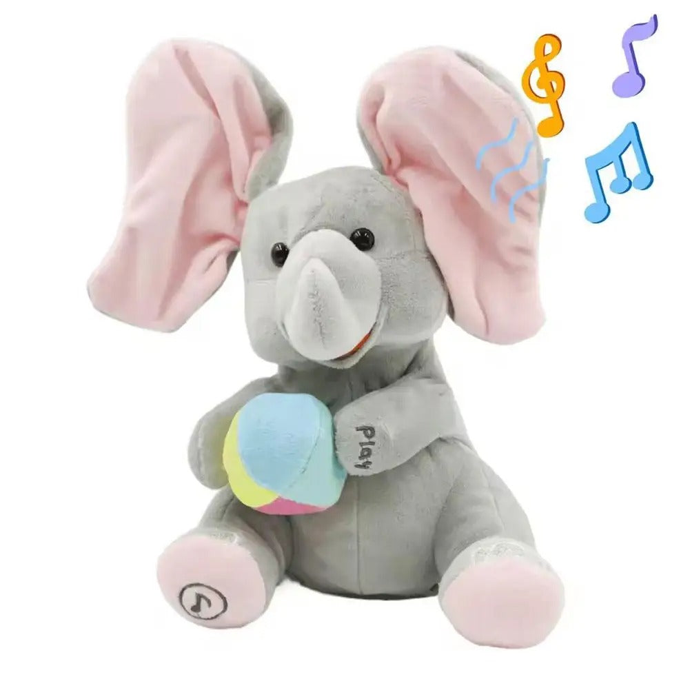 Peek-A-Boo-Elephant - Interactive Plush Toy