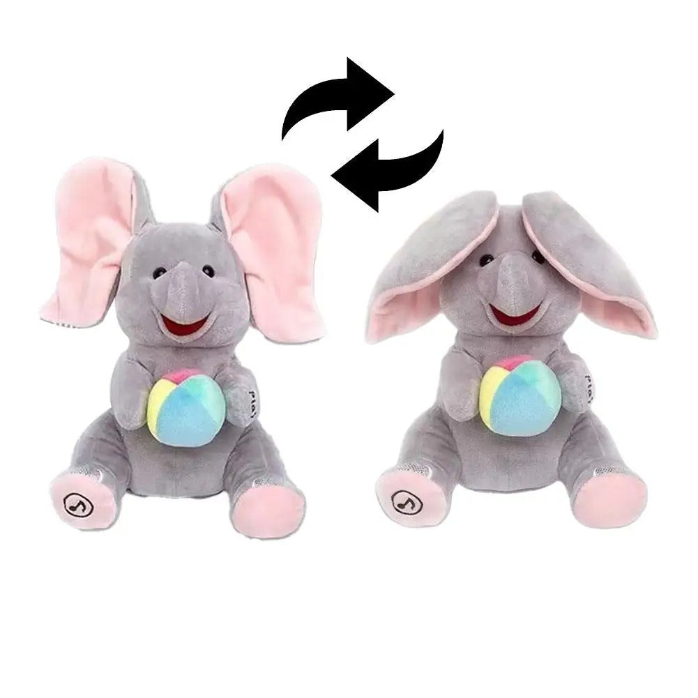 Peek-A-Boo-Elephant - Interactive Plush Toy